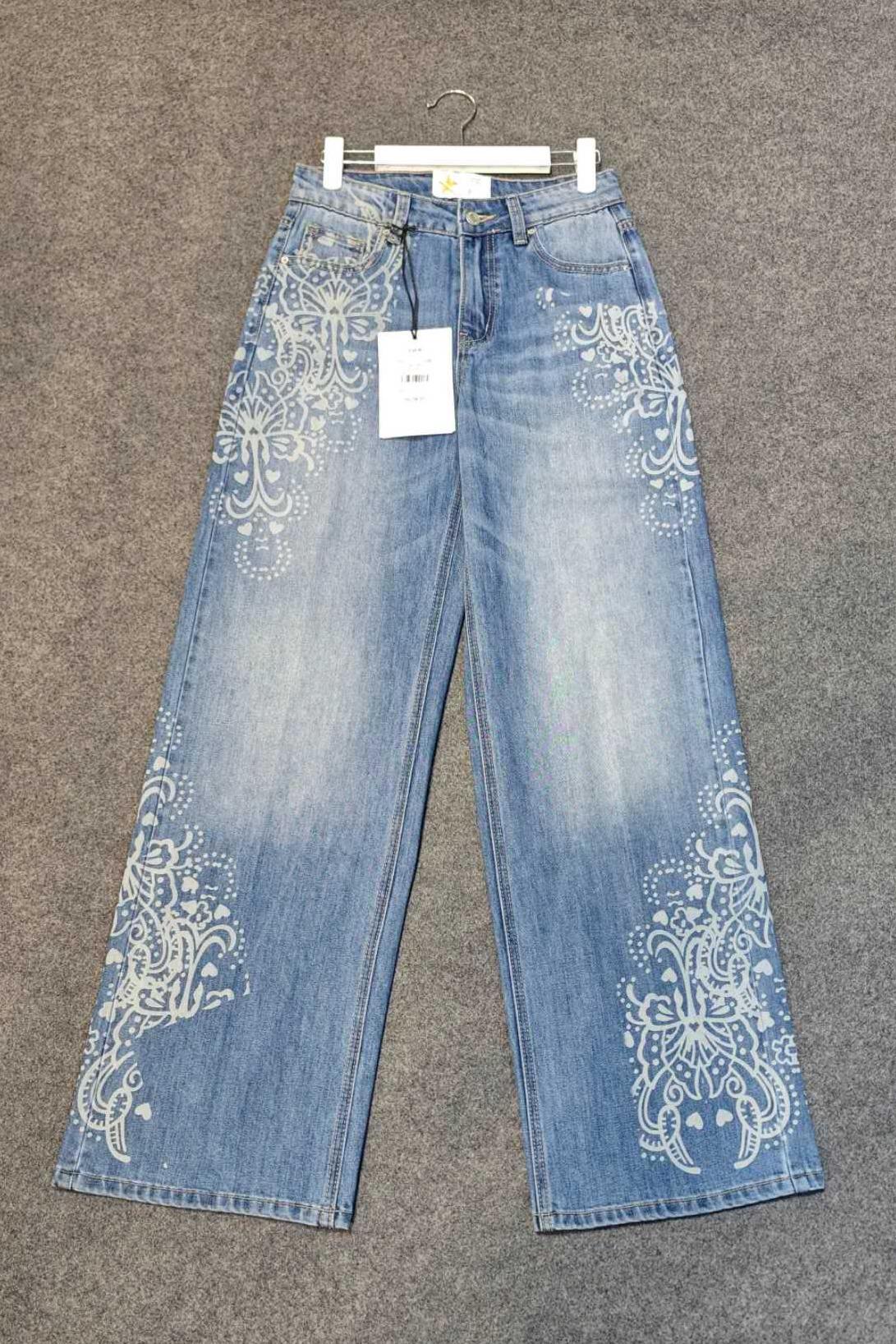wide leg jeans