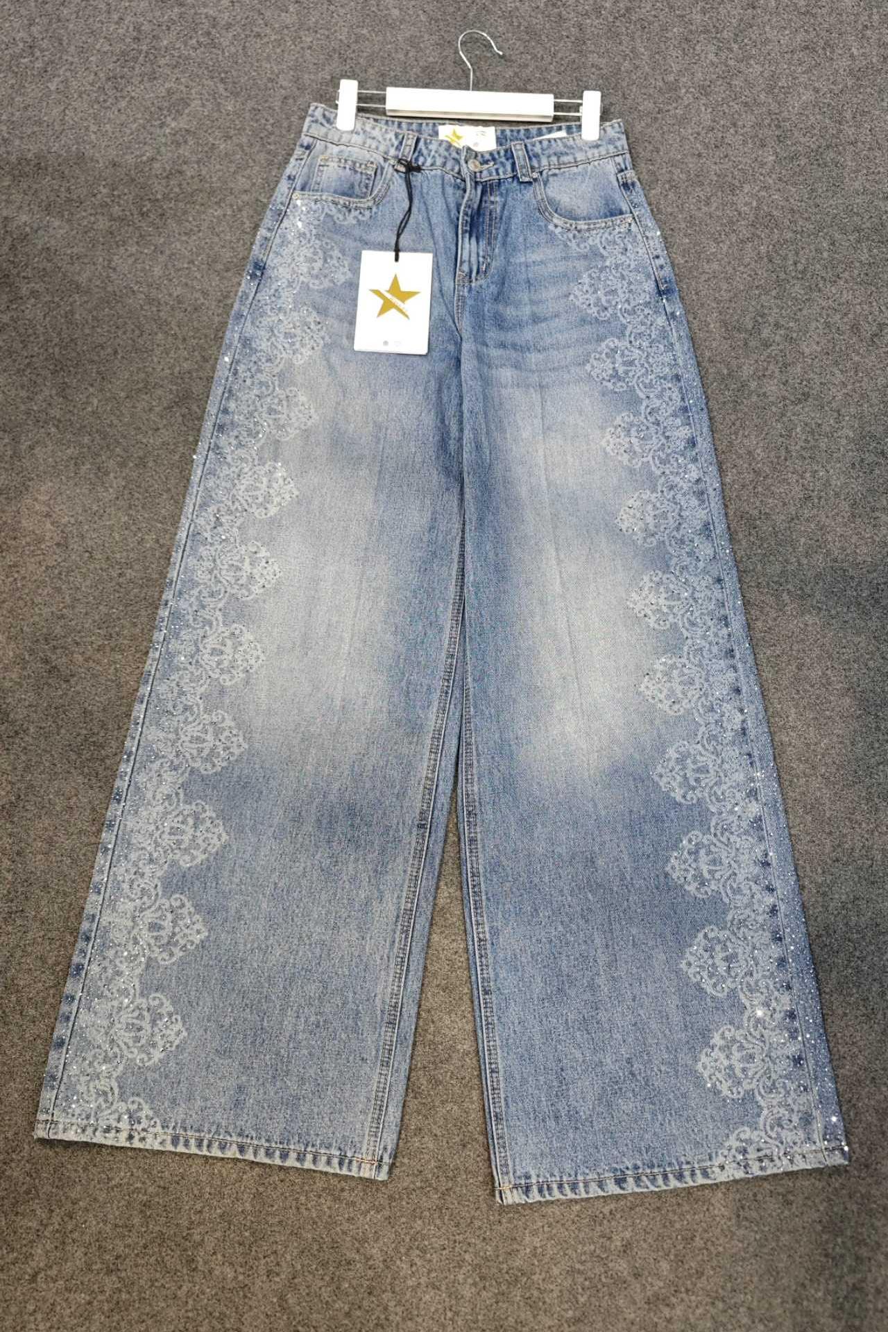wide leg jeans